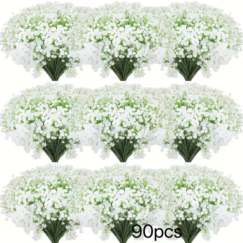 Florist Supply Bulk - 90 fiori artificiali Real Touch Baby's