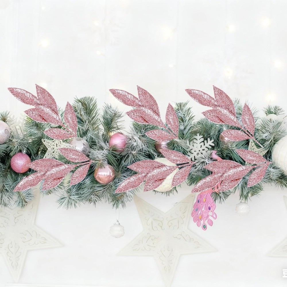 3/12 Pezzi di Foglie Rosa Glit - Florist Supply Bulk recensione e prezzo