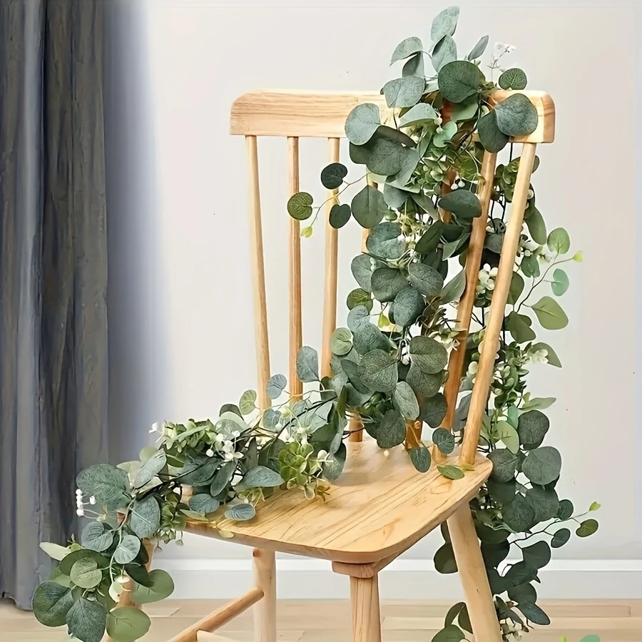 1Pc Ghirlanda di Foglie di Euc - Eucalyptus Preserved recensione e prezzo