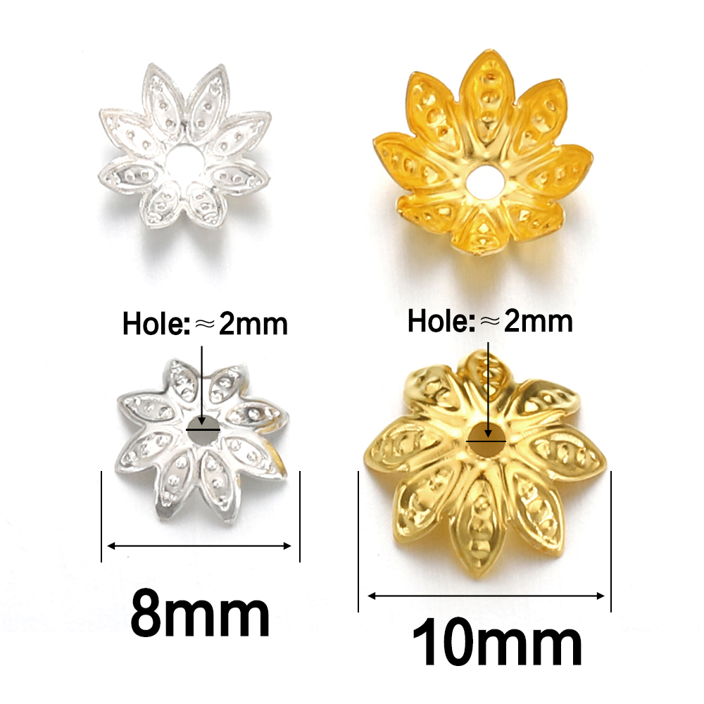 200 pz 8-10mm oro fiore perlin - Supply Florist recensione e prezzo